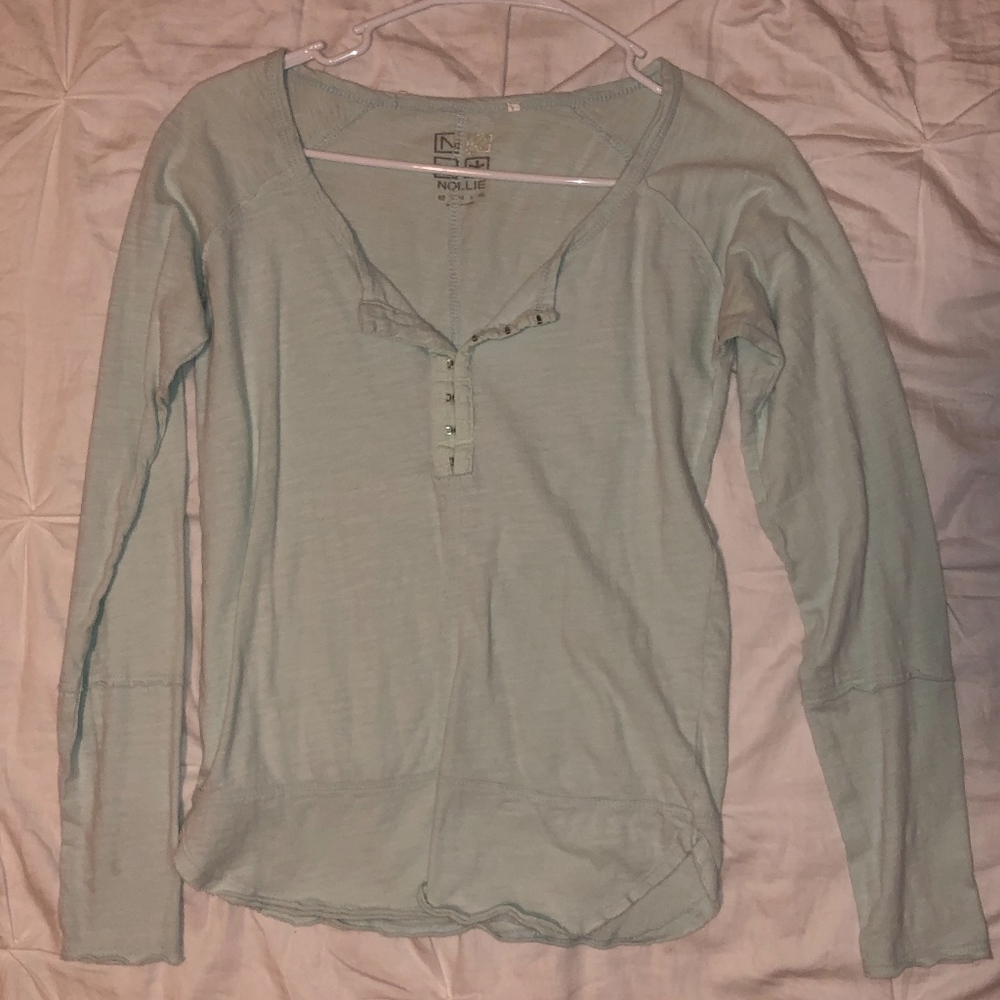 Pacsun Nollie Light Blue Long Sleeve